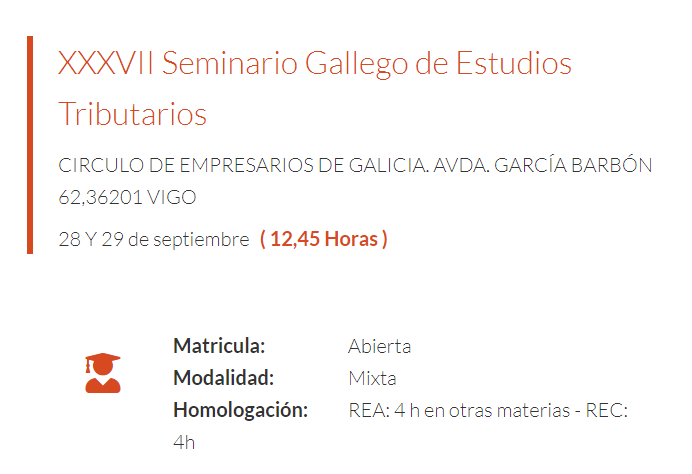 Seminario Gallego 2023